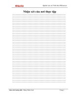 BÁO CÁO THỰC TẬP-NGHIÊN CỨU TRIỂN KHAI MDAEMON