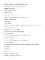 500 câu hỏi trắc nghiệm - Phần 10