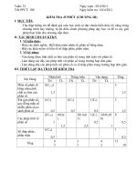 Kiểm tra tiết 93 số học lớp 6. Kỳ 2