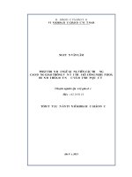 Phát triển đội ngũ giảng viên các trường cao đẳng giao thông vận tải trong thời kỳ công nghiệp hóa, hiện đại hóa đất nước và hội nhập quốc tế (TT)