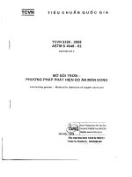 SÁCH THAM KHẢO- MỠ BÔI TRƠN- PHƯƠNG PHÁP PHÁT HIỆN ĐỘ ĂN MÒN ĐỒNG