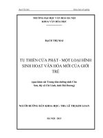 Tu thiền cửa Phật - Một loại hình văn hóa mới của giới trẻ