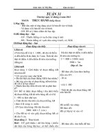 giáo án lớp 4 tuần 31cả ngày (CKT-KNS)