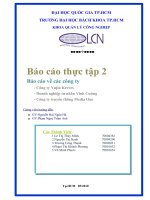 BÀI BÁO CÁO THỰC TẬP-HỆ THỐNG SẢN XUẤT - CHẤT LƯỢNG SẢN PHẨM VÀ CUNG ỨNG DỊCH VỤ