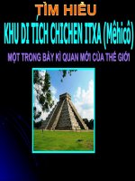 KHU DI TÍCH CHICHEN ITXA
