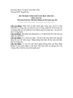 đề thi học sinh giỏi 12