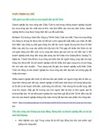 BÀI BÁO CÁO THỰC TẬP-THỰC TRẠNG VÀ GIẢI PHÁP-Việc găm Lạc đến cuối vụ của người dân tại Hà Tĩnh