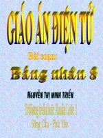 Toán 3: Bảng nhân 8