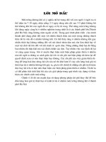 BÀI BÁO CÁO THỰC TẬP-THỰC TRẠNG VÀ CÁC GIẢI PHÁP Ô NHIỂM KHÔNG KHÍ DO CÔNG NGHIỆP.