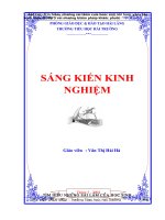 Sáng kiến kinh nghiệm hình học 5