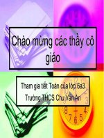 Giáo án tham khảo thao giảng môn toán 6 Bài 1 Tập hợp, phân tử của tập hợp (2)