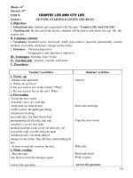 Unit 8 Country life and city life-Tiếng anh 8 ....