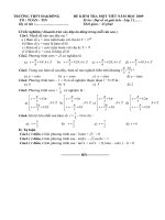 KIEM TRA 45 PHUT DS VA GT 11 -CHUONG I - CB