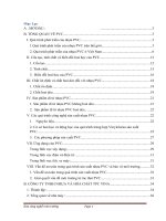 BÁO CÁO THỰC TẬP-Sản xuất Polivinyl clorua _ PVC