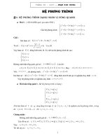 phuong phap giai he phuong trinh