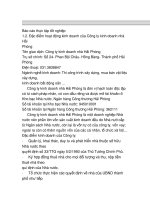 BÀI BÁO CÁO THỰC TẬP-Đặc điểm hoạt động kinh doanh của Công ty kinh doanh nhà Hải Phòng