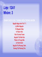 THỰC HÀNH-2008-2009-12A1-NHÓM 3