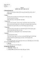 Tiết 55 - Kiểm tra - Sinh 7