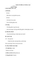 giáo án hóa lớp 12 phần amin