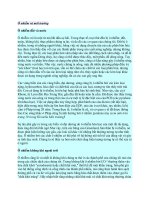 BÀI BÁO CÁO -Ô nhiễm và môi trường -ĐẤT VÀ NƯỚC