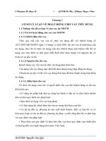 BÀI BÁO CÁO THỰC TẬP- CƠ SỞ LÝ LUẬN VỀ HOẠT ĐỘNG CHO VAY TIÊU DÙNG