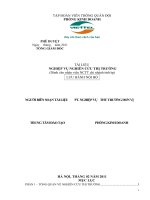 TÀI LIỆU NGHIỆP VỤ NGHIÊN CỨU THỊ TRƯỜNG