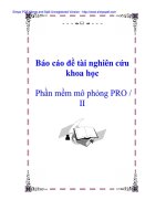 BÁO CÁO THỰC TẬP-PHẦN MỀM MÔ PHỎNG PRO PHẦN 2