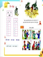 Học vần Bài 51 Ôn tập