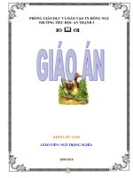Bìa mẫu giáo án