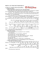 BÀI BÁO CÁO THỰC TẬP- CÁC NHÀ MÁY THAM QUAN-HƯỚNG NGHIỆP