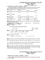 Đề  HSG Toán lớp 4 - Có ĐA