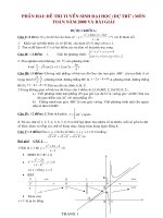 De thi du tru TN_2008