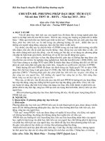 CHUYÊN ĐỀ TỐT NGHIỆP-PHƯƠNG PHÁP DẠY HỌC TÍCH CỰC