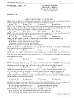 Đề 14 Vật Lý 2011(Đáp án Full)