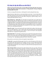 Kỹ năng ôn tập đạt điểm cao môn Địa lý