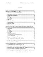 BÀI BÁO CÁO THỰC TẬP-THIẾT KẾ NÀH MÁY NƯỚC MẮM  5 TRIỆU LÍT ,NĂM