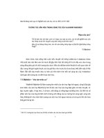 TÀI LIỆU-TƯƠNG TÁC VĂN HÓA TRONG SÁNG TÁC CỦA VLADIMIR NABOKOV