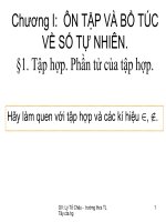 Giáo án tham khảo thao giảng môn toán 6 Bài 1 Tập hợp, phân tử của tập hợp (16)