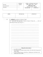 KTĐK CKII -TV - LỚP 3