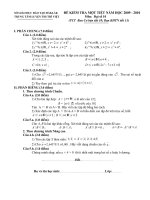 De KT DS 10, CB tiet 10, NC tiet 13