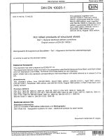 DIN EN 10025 2004 hot rolled products of structural steels part general technical delivery cond