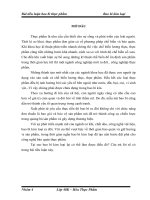 BÁO CÁO THỰC TẬP-BAO BÌ THỰC PHẨM