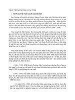 BÀI BÁO CÁO THỰC TẬP-THỰC TRẠNG GDP QUA CÁC NĂM