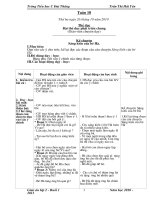 giao an tuan 10 - lop 2