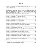 BÀI BÁO CÁO-CHƯƠNG TRÌNH ĐÀO TẠO NGHỀ TRÌNH ĐỘ TRUNG CẤP