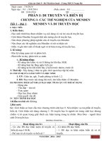 Giáo án Sinh 9 năm học 2014 - 2015