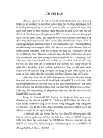 BÀI BÁO CÁO THỰC TẬP-Thực trạng công tác thu BHXH tại BHXH TP ĐIện Biên Phủ- Tỉnh Điện Biên giai đoạn 2007-2010