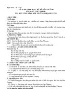 Thực hành Tìm hiểu tình hình môi trường ở địa phương