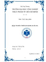 BÀI TIỂU LUẬN- THỰC PHẨM-Tìm hiểu về thiết bị đo độ nhớt, đo cấu trúc