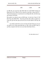 BÀI BÁO CÁO THỰC TẬP-TÌM HIỂU VỀ Công Ty Chế Biến Thủy Sản MINH PHÚ – Hậu Giang